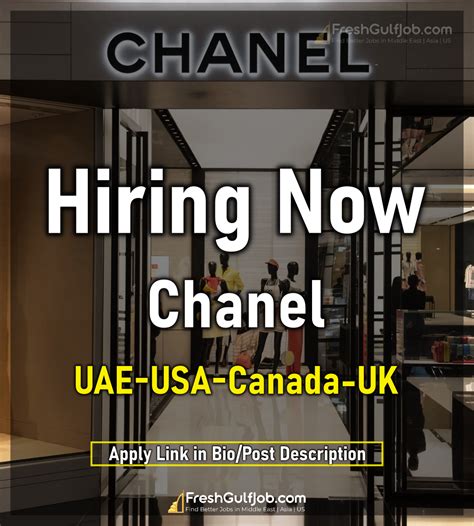 Chanel jobs sign in